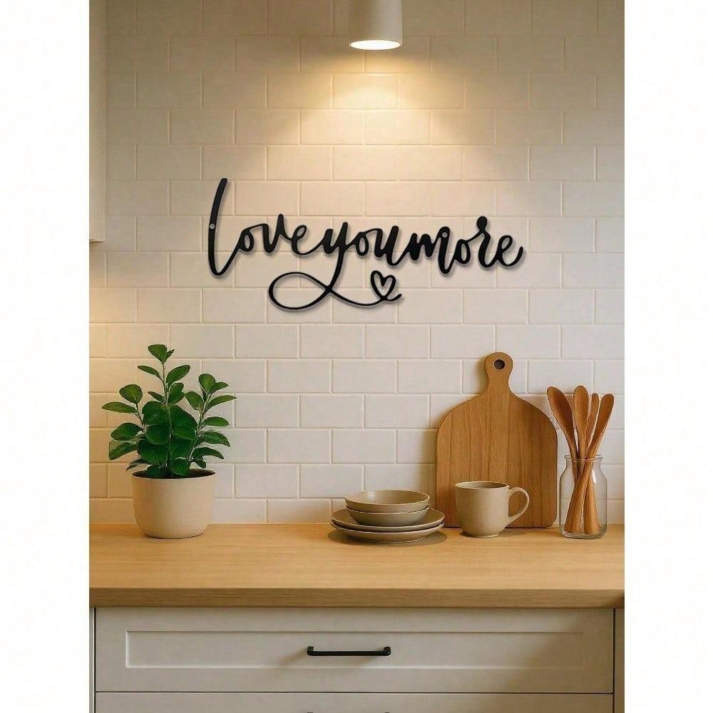 Vintage Metall Herz Wandkunst Liebeszeichen Romantisches Hängendes Ornament Für Zuhause Schlafzimmer Wohnzimmer Türdekor Rustikales Bauernhaus Geschenk für Paare Einweihung