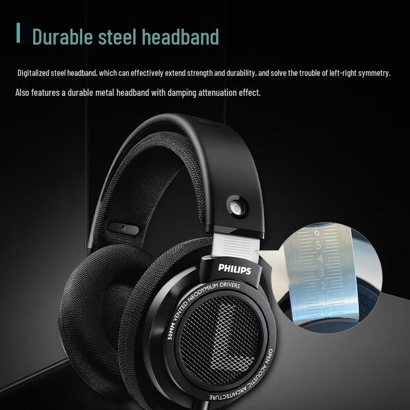 Philips SHP9500 Wired Gaming & Hi-Fi Over-Ear Headphones