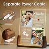 Custom Photo Name Pet Memorial Acrylic Night Light Sympathy Gift For Loss Of Dog Cat Meaningful Remembrance Decoration