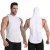 Men's Hooded Quick-Dry Sports Vest for Summer Running and Outdoor Basketball