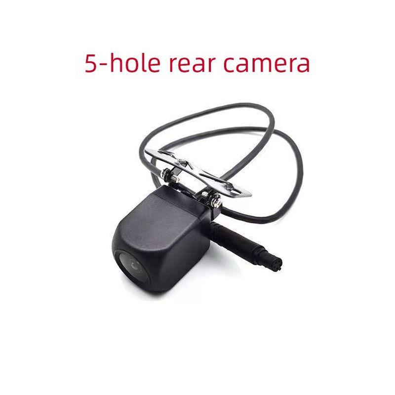 Universal Full-Screen Streaming Media Dash Cam with 5 Ports, High-Definition Night Vision Ahd Streaming Media Rearview Camera 5-Hole Streaming Media Single Lens