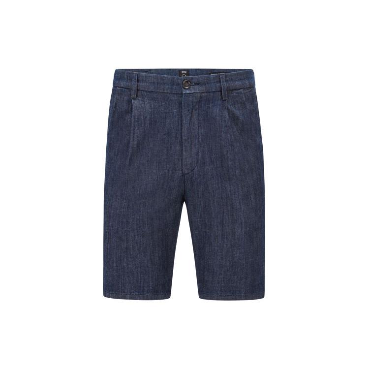 Hugo Boss SS21 Denim Shorts Men's Dark Blue 50453119-415