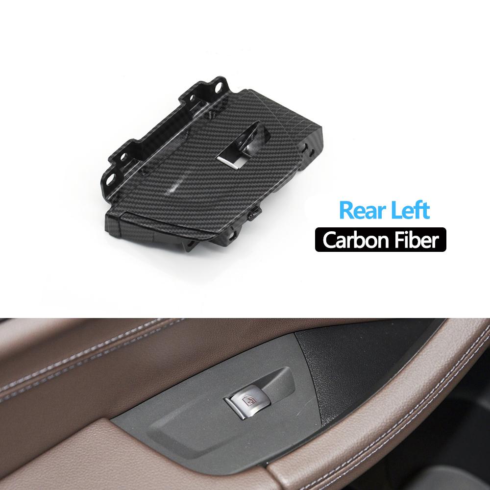 LHD RHD Car Interior Left Right Door Window Lifting Switch Outer Cover Trim Panel For BMW X3 X4 G01 G02 G08 F97 F98 2018-2021