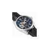 Orient Star Automatic Skeleton Watch Men's Navy Open Heart Mechanical Japan Made 2-Year Warranty