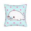 CUTE M-Mamegoma Seal Anime Pillow Case  Design Pillow Cover Morden Pillowcases For Sofa Bedroom Home Decor