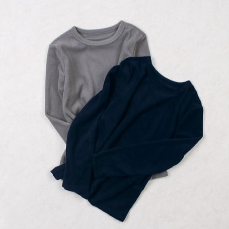 Daiso Kids  Polar Fleece Pajama Top 130