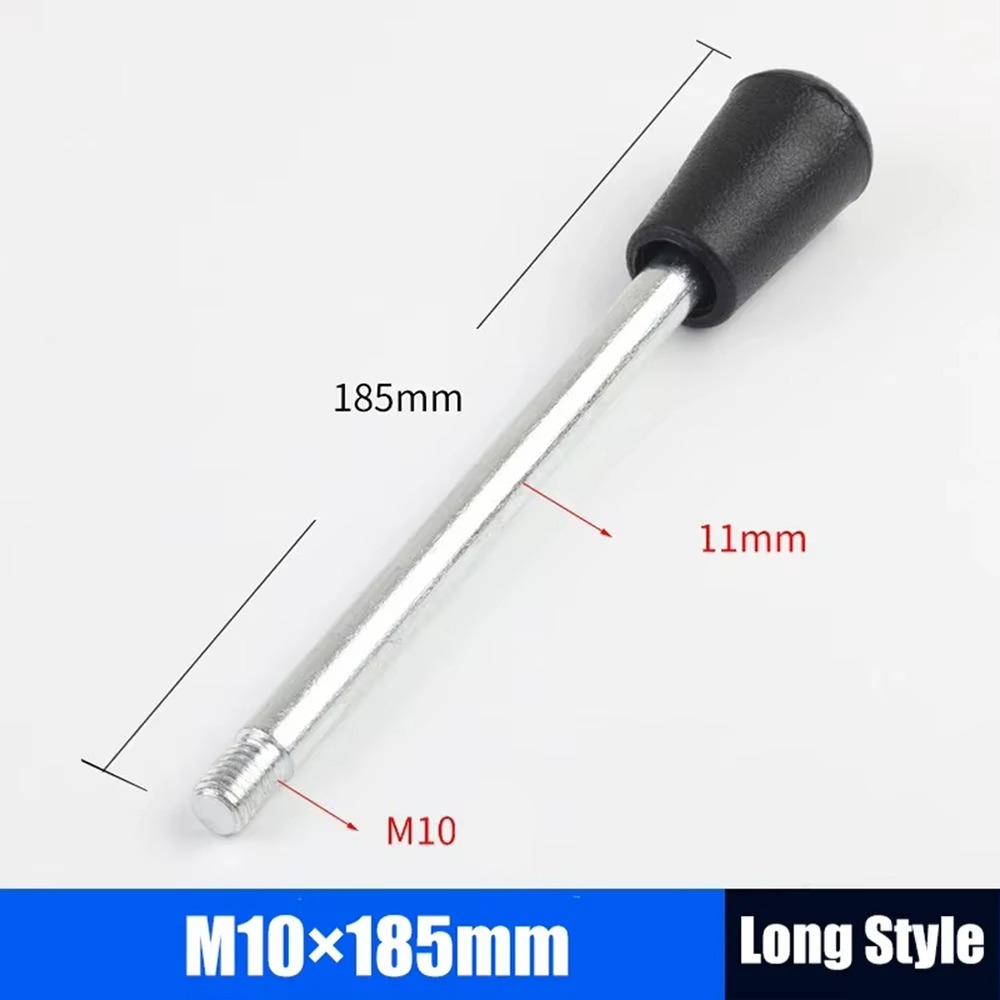 1Pcs Durable M6-M12 Handle Bar Bakelite Knob Long Grip Machine Work Rod Carbon Steel Fixed Bar Bench Drill Accessories