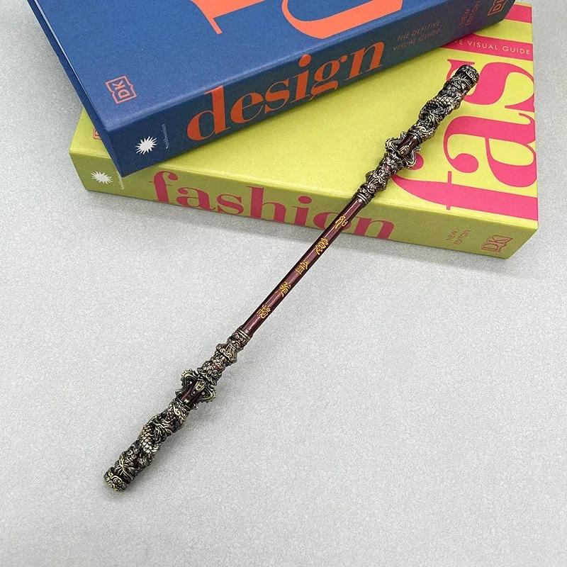 Black Myth: Wukong Ruyi Jingu Bang 30cm Metal Staff Model Game Peripheral Home Ornament Collection 1:6 Doll Equipment Toy