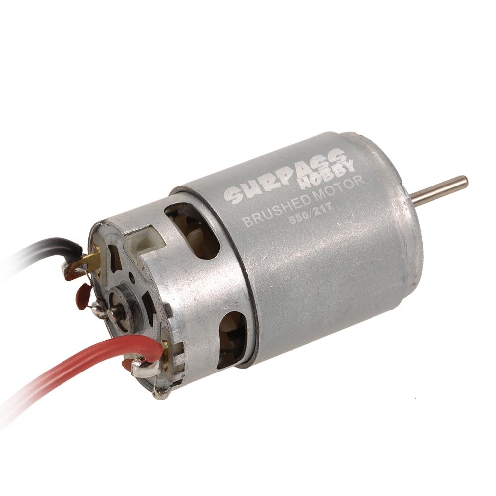 SUPERPASS HOBBY 550 Brushed Motor 21T 7.4V 13000RPM for HSP Wltoys Car HOT