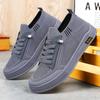 Fashionable Casual Shoes, Woven Mesh Panel Shoes, One Foot Soft Soled Flat Shoes