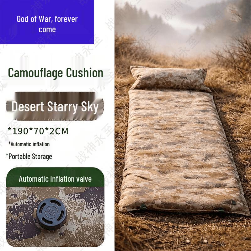 Self-Inflating Camouflage Camping Mattress