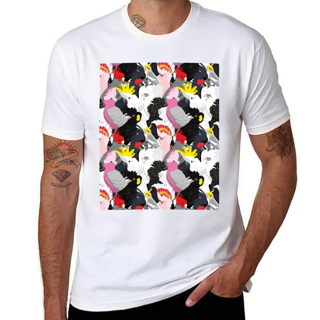 Cockatoo Fest Tshirt Work Wear Short Sleeve Tshirt