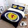 Set Biancheria da Letto Emblema Scozia Set Copripiumino Copripiumino Federe  (1 * Copripiumino 2 * Federe, senza piumino)