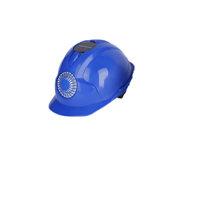 Cooling Safety Helmet with Adjustable Fan and Sun Visor Adjustable