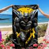 Toalha de Praia com Estampa de Super-heróis, Toalha de Praia Versátil Leve Absorvente para Piscina Surf Yoga Banheiro, Presente Perfeito de Aniversário Feriado