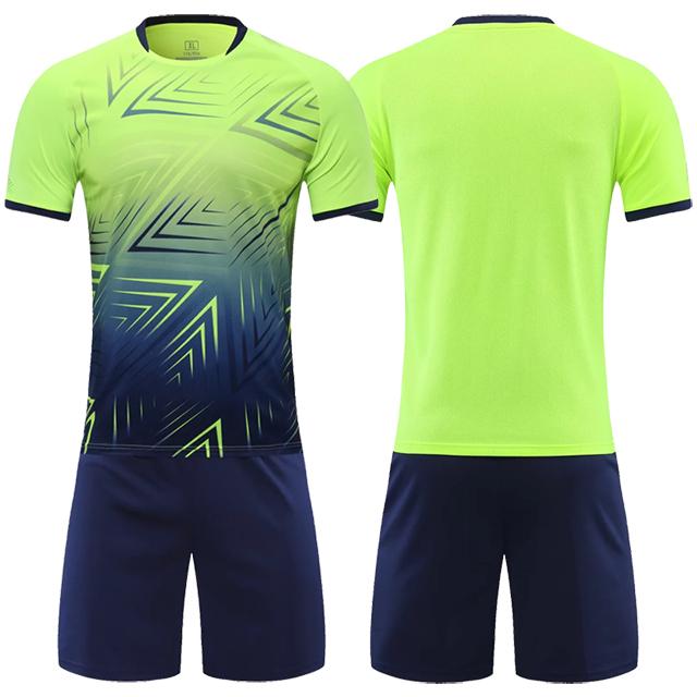 Men Kids Football Jersey Personalized Boy Soccer Jersey Set Polyester Soccer Uniform Breathable Football Uniform for Kids