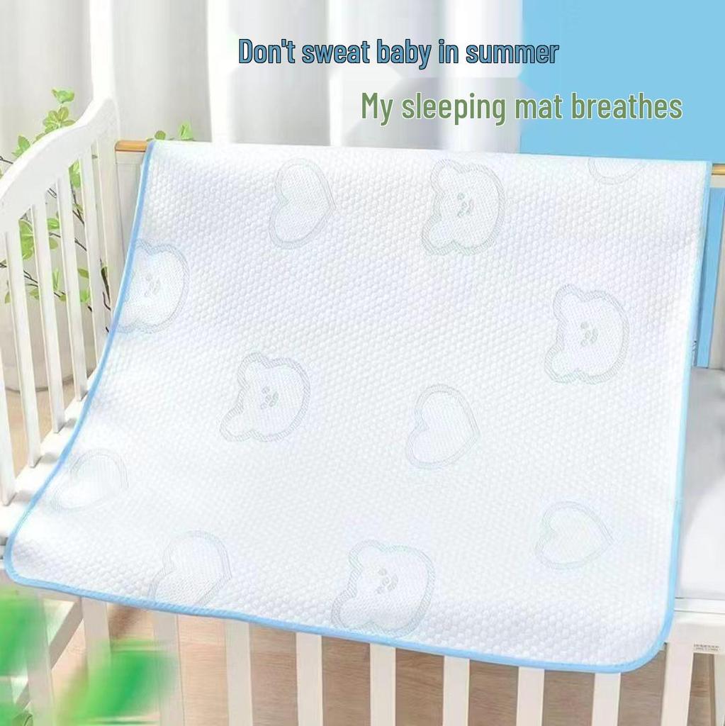 Atmungsaktive Wasserdichte Baby-Kühlmatte & Waschbare Auslaufsichere Bettlaken