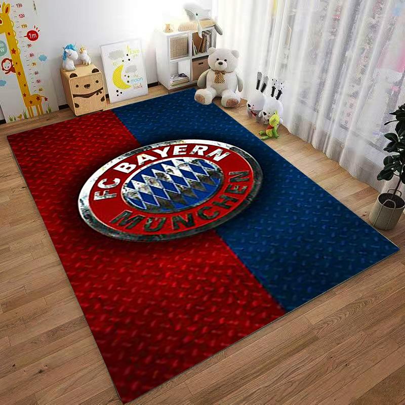 Tapis FC Bayern Munich Tapis de sol design, adapté comme tapis antidérapant pour le salon ou le canapé de la chambre à coucher