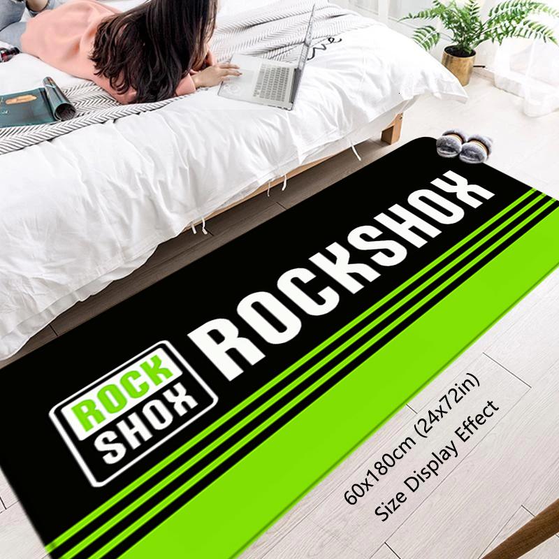 Floor Mat R-Rock-Shox Non-slip Foot Rug for Entryway Hallway Carpet Kitchen Water Absorbed Rugs Fluffy Bedside Mats Home Decor