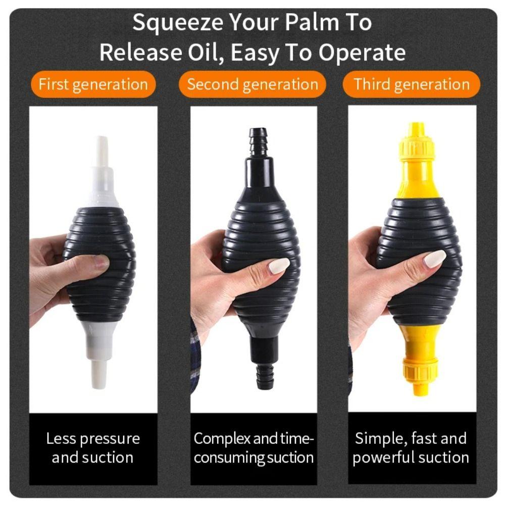 Large Flow Hand Fuel Pump Syphon Fuel Saver Oil Transfer Car Fuel Tank Sucker  for Gas Gasoline