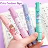 3in1 Eraser Pen Press Retractable Pencil Rubber Correction Supplies Kawaii Stationery Eraser School Supplies