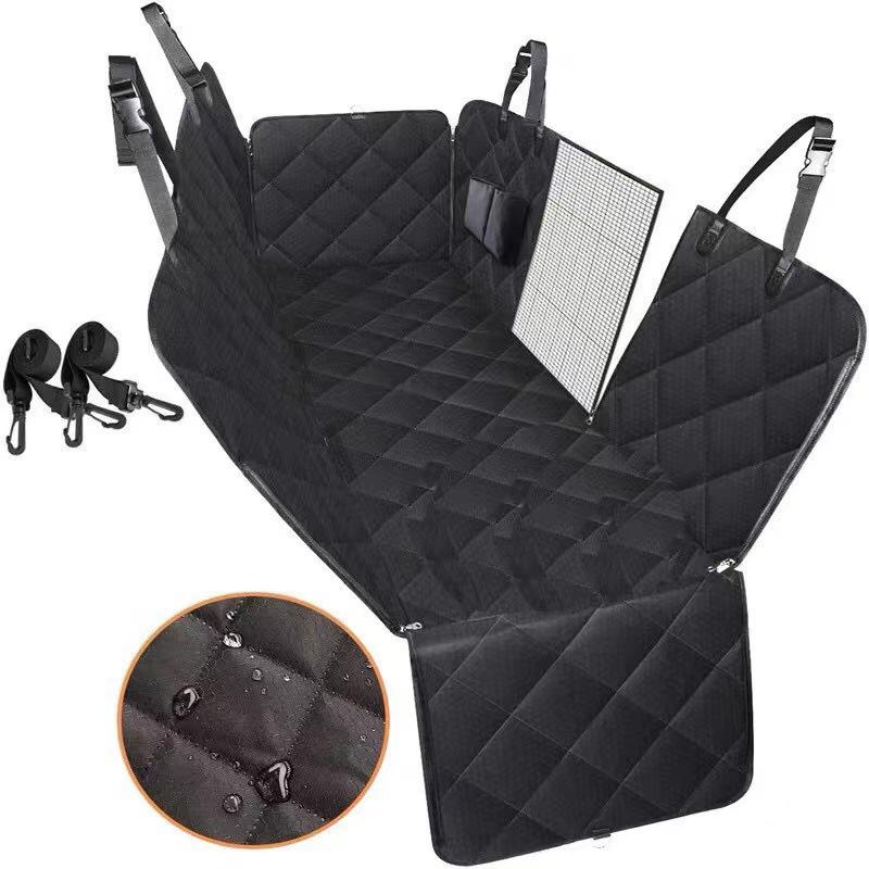 Pet Travel Waterproof Car Mat - Scratch & Bite-Proof Rear Seat Protector