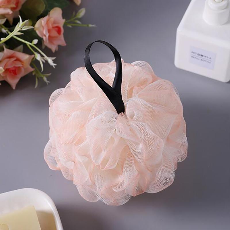 1Pc Foaming Sponge Bubble Wisp For Body Soft Shower Flower Mesh Ball Skin Cleaner Cleaning Tools Bath Ball Bathroom Accessories