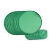 10 Folding Fans, Round Summer Hand 25 Cm Diameter, Classic Portable Throwing Disc for
