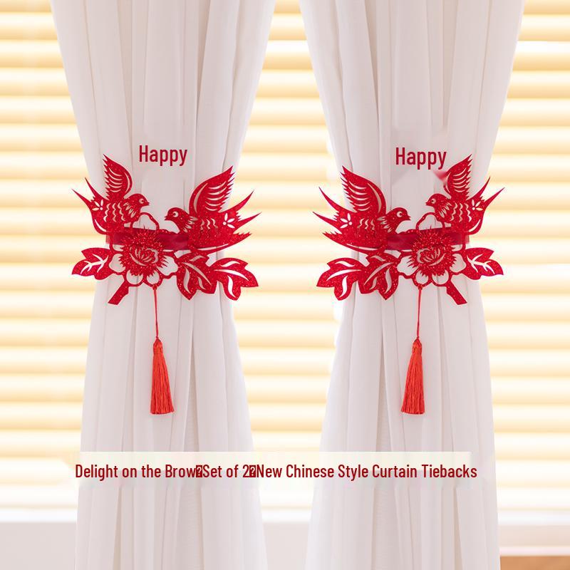

Wedding Curtain Tiebacks: Tassel Xi for Living Room, Bedroom, Groom s or Bride s Side