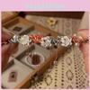 Summer 2024 Luxury Lotus Bracelet For Women Handmade Chinese Chic Jewelry