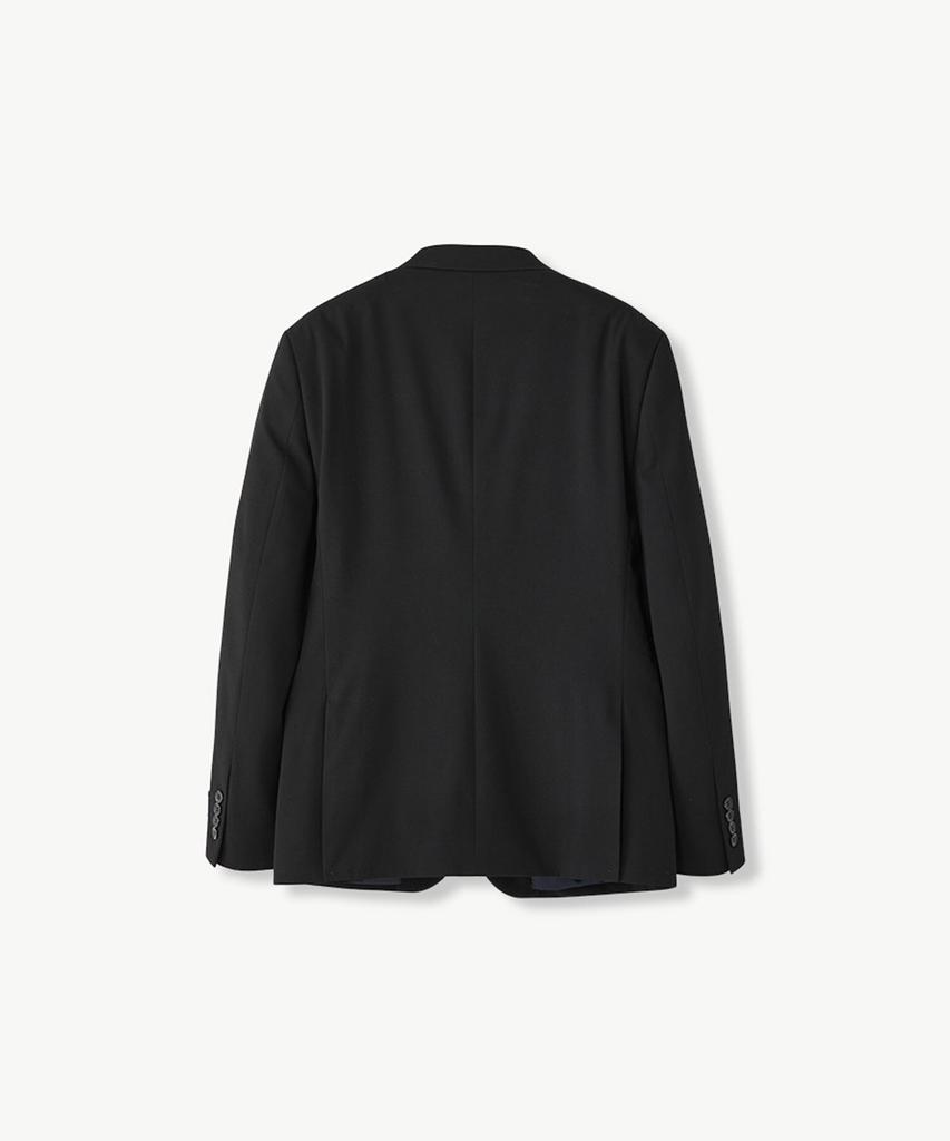 Stco [Four Seasons] Tech-Poly Four-Way Stretch Essential Suit Set_Black (Slim Fit)_Ssjvz01Set