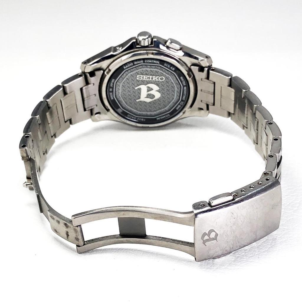 [USED] Seiko / Brightz Titanium 7B22-0AC0 / Solar Radio Controlled