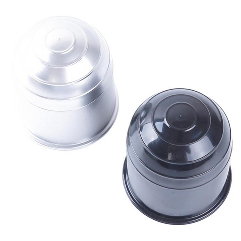 Universal 50mm Tow Bar Cap Black Durable Caravan Trailer Protection Towing Hitch Ball Cover Car Accessories Prevent Falling