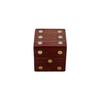 Shriji Crafts Wooden Dice Box with 5 Dice Storage for Decoration, Games, for Kids Adults