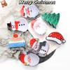 Weihnachten Greifspange Cartoon Schneemann Haarnadel niedlich einfach Fortgeschrittenes Gefühl Haiklammer Haaraccessoires Feiertag Pendeln