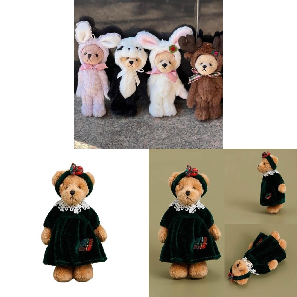 Christmas themed Bear Plush Toy for Festive Spirit for Christmas Enthusiasts
