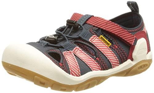 

Сандалии KEEN Knotch Creek Casual Comfortable, темно-синие/в полоску, размер 3 US Unisex Big Kid