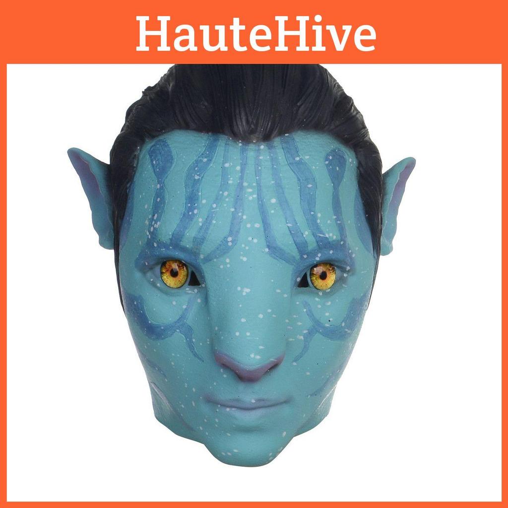 Bezaubernde Avatar The Way Of Water Latex-Kopfbedeckung