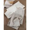 Women's High Waist Linen Wide-Leg Pants - 2026 New Style, Slimming, Casual, Cropped, and Straight Leg.