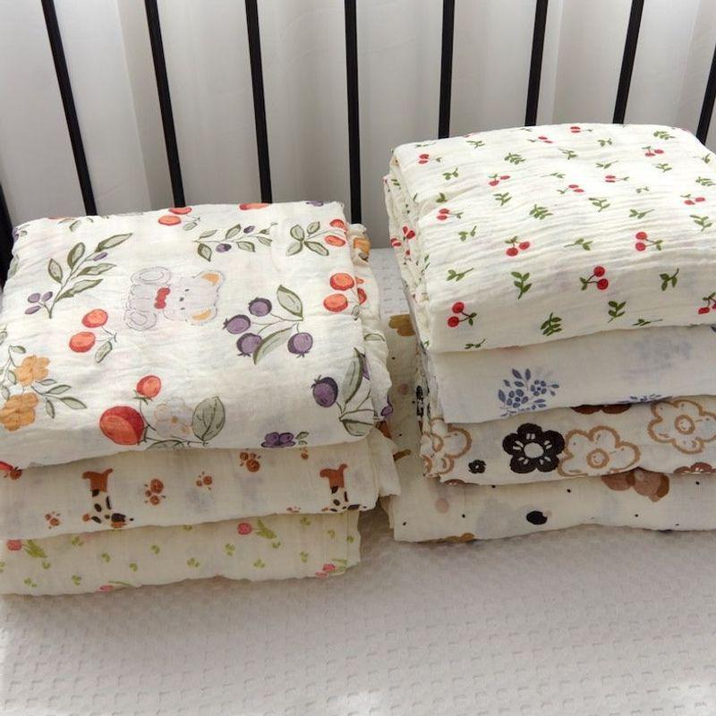 Class A Double-Layer Cotton Gauze Blanket - Soft, Skin-Friendly Summer Quilt & Towel