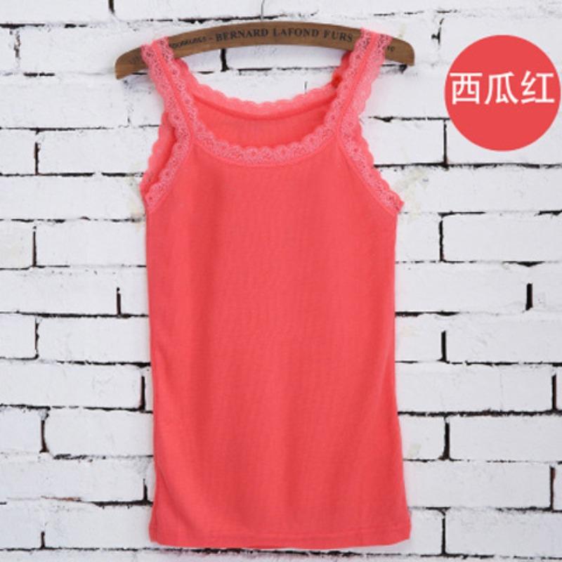 Versatile Japanese and Korean Lace Slim Fit Bottom Small Vest Suspender Women's Summer Women's Threaded Suspender Women's
