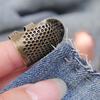 Retro Finger Protector Antique Thimble Ring Handworking Needle Anti Slip Thimble Needles Home DIY Sewing Sets Tools Accessories