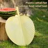 1/5Pcs Chinese Style Fan Retro Plastics Fan New Summer Cooling Hand Fan Art Cool Leaf Fan Home Decorations
