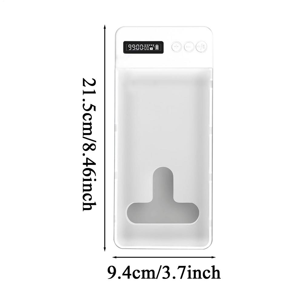 Phone Lock Box Self-Control Case with Timer Timed Cell Phone Jail Locker for Students Kids Adults Family Home Office Gym Travel