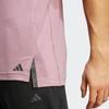 Adidas Yoga Training Tee With Graphic Print Men Tops Purple Pink IP2363