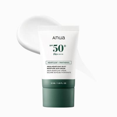 Heartleaf Crema Solar Hidratante Sedosa SPF 50+ PA++++ 50ml