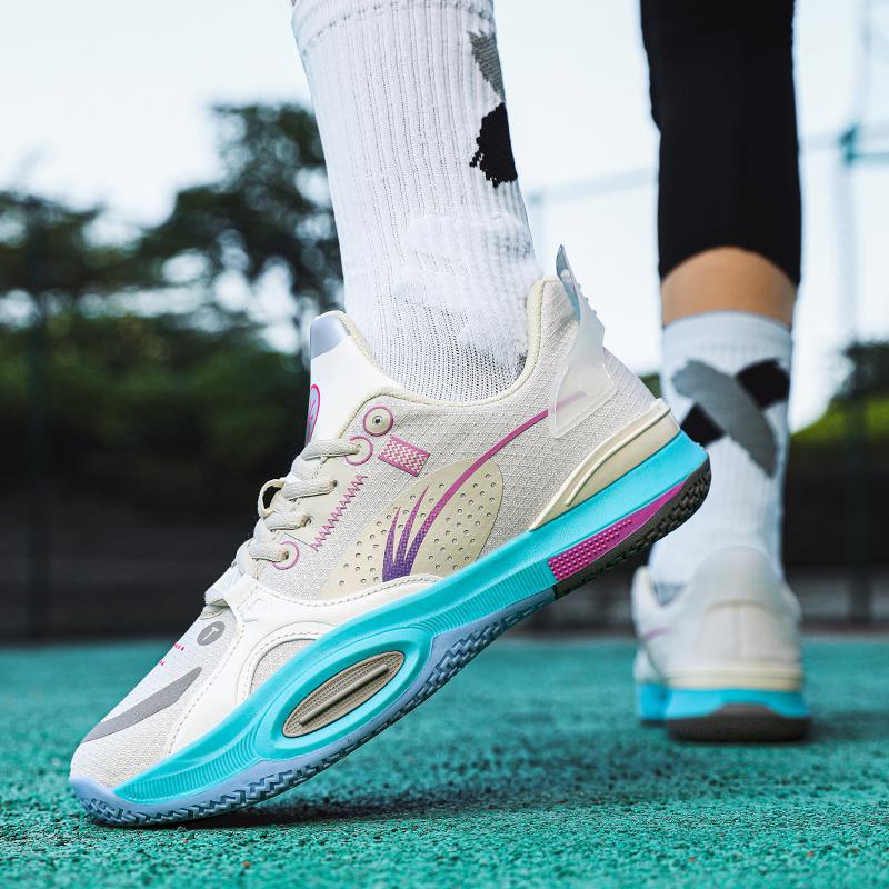 Verão 2025 novos ténis de treino de basquetebol infantis para rapazes crianças médias e mais velhas estudantes sapatilhas de corrida sapatilhas desportivas de tendência para exterior