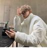 Unisex American Hip Hop Cotton Jacket - Winter Oversized Trendy Outerwear, High-End Warm Coat