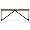 VidaXL Banc 110 x 35 x 45 cm Bois de récupération massif