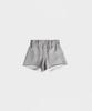 Mitayuseu Plain Low-Rise Mini Shorts [Melange]
